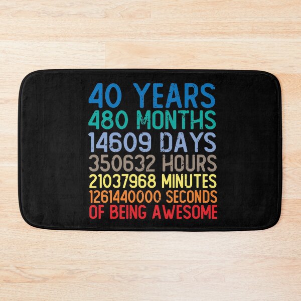 Item preview, 40 Years Old Of Being Awesome designed and sold by eulonix.