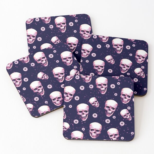 Item preview, skull spooky pattern designed and sold by haroulita.
