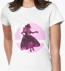 Sm4sh - Peach Women's Fitted T-Shirt