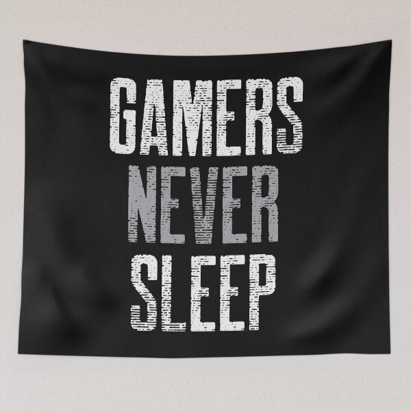 Item preview, Gamers Never Sleep ner designed and sold by waldemarriefert.