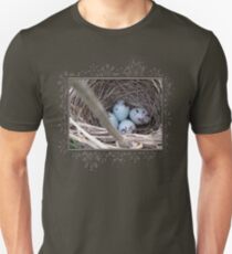 Four Red-Winged Blackbird Eggs Unisex T-Shirt