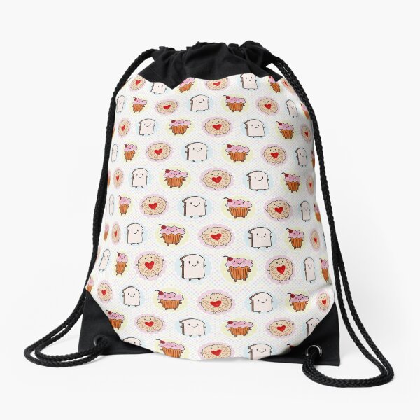 Kawaii Afternoon Tea Drawstring Bag