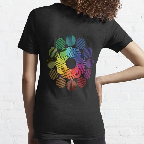 two tone colour wheel Essential T-Shirt