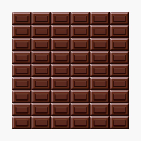 Aperçu de l'œuvre Fond imprimé chocolat créée et vendue par LiluGross.