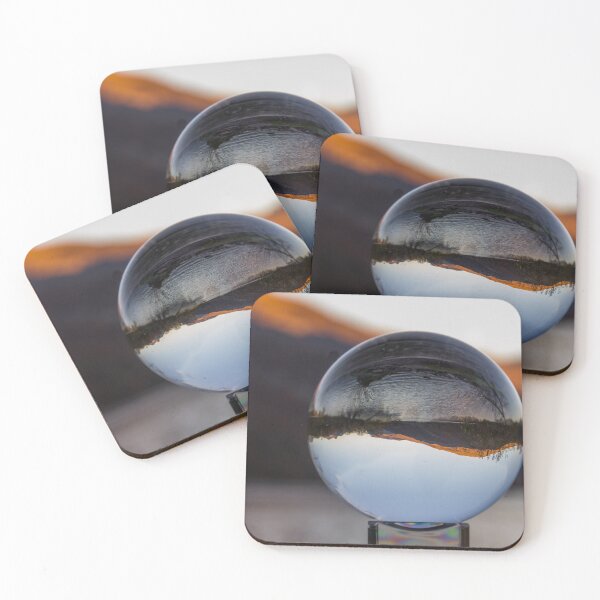 Item preview, Crystal Ball view of welsh hills at sunset. designed and sold by Andy Chisholm.