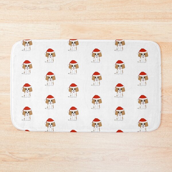 Item preview, Cute Puppy Wearing A Santa Hat designed and sold by --Iris--.