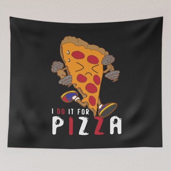 Item preview, Funny Workout I Do It For Pizza designed and sold by tarek25.