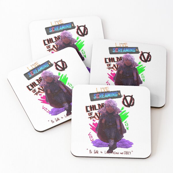 Tyreen Calypso Coasters (Set of 4)