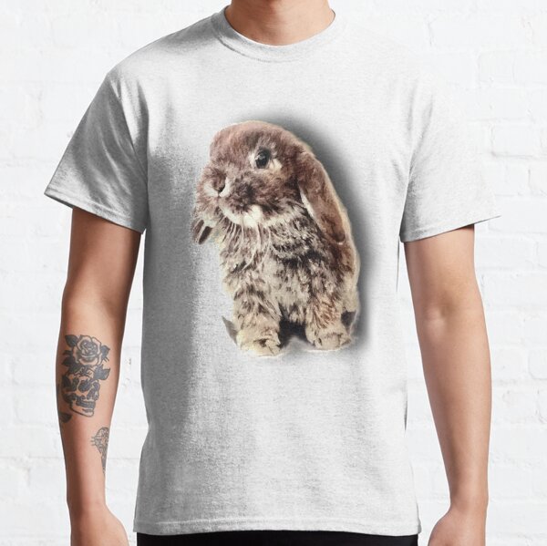 3D adorable bunny painting Classic T-Shirt