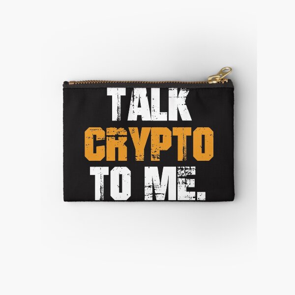 Item preview, Talk Crypto Bitcoin designed and sold by waldemarriefert.
