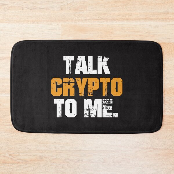Item preview, Talk Crypto Bitcoin designed and sold by waldemarriefert.