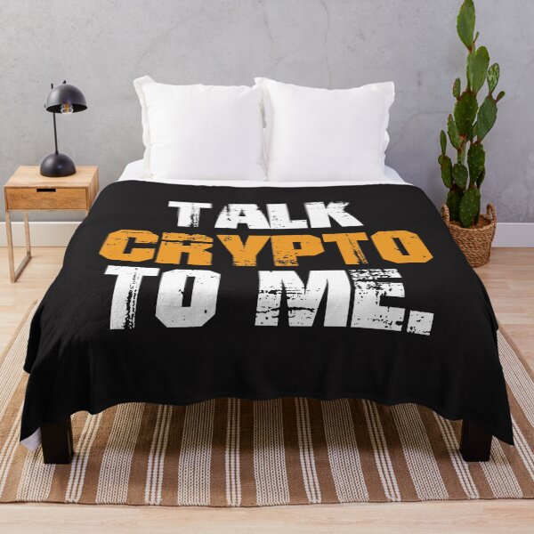Item preview, Talk Crypto Bitcoin designed and sold by waldemarriefert.