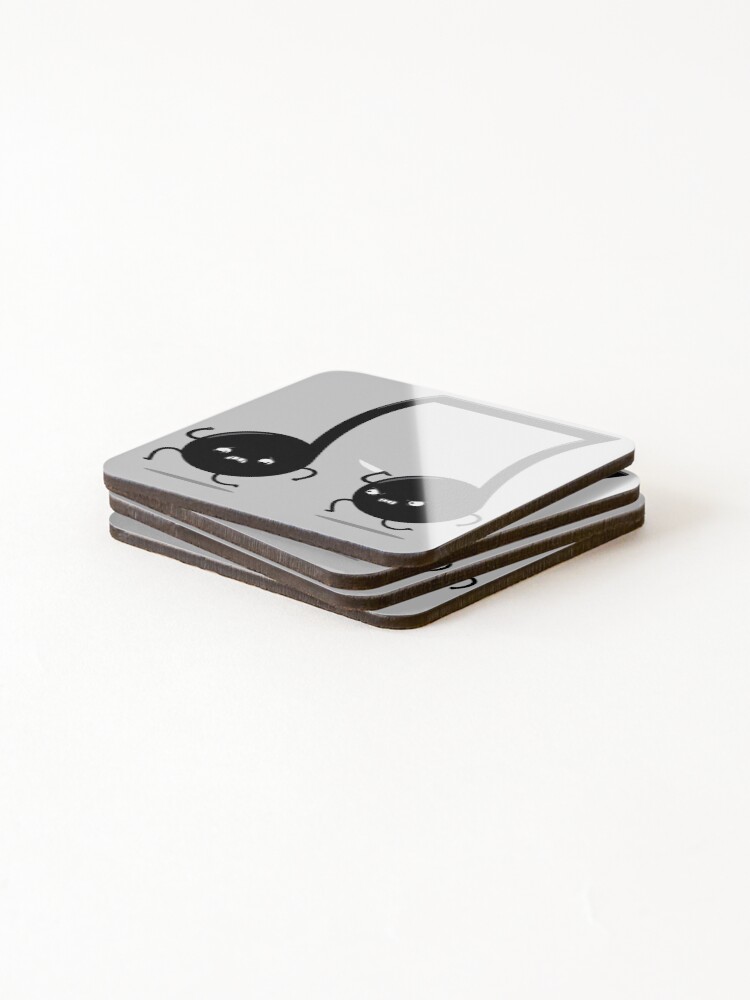 Thumbnail 4 of 5, Coasters (Set of 4), Killer Note! designed and sold by Raffiti.