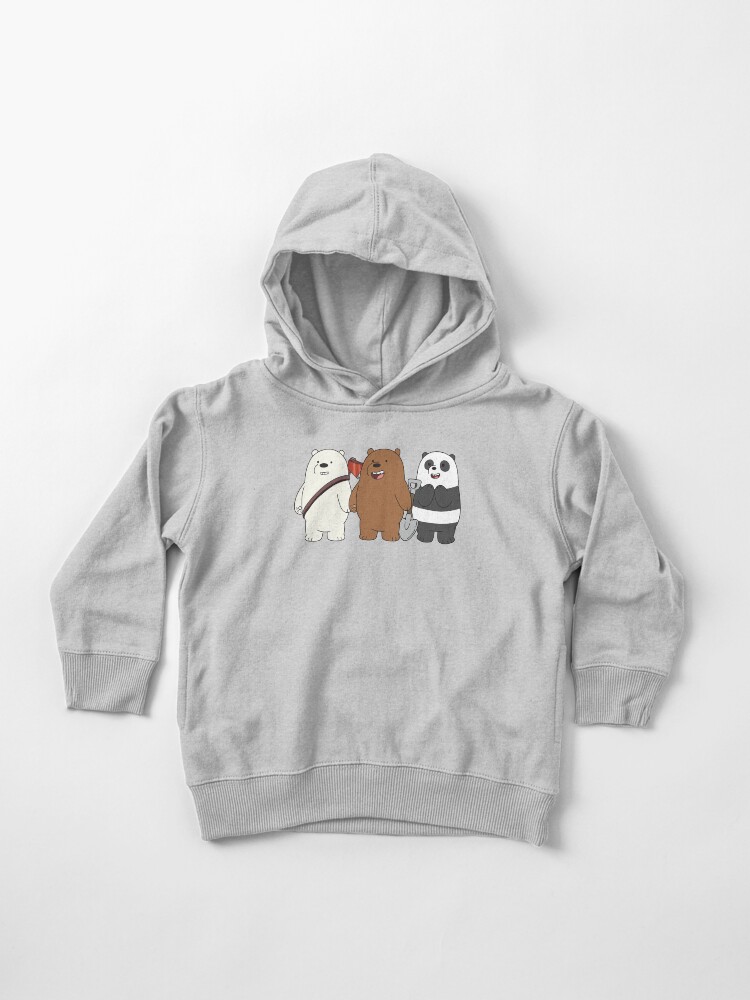 we bare bears hoodie jacket