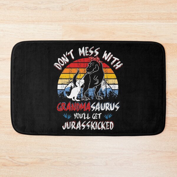 Item preview, Grandmasaurus Jurasskicked T-rex Vintage Throwback Dinosaur Womens  designed and sold by Dolphin Graphic.