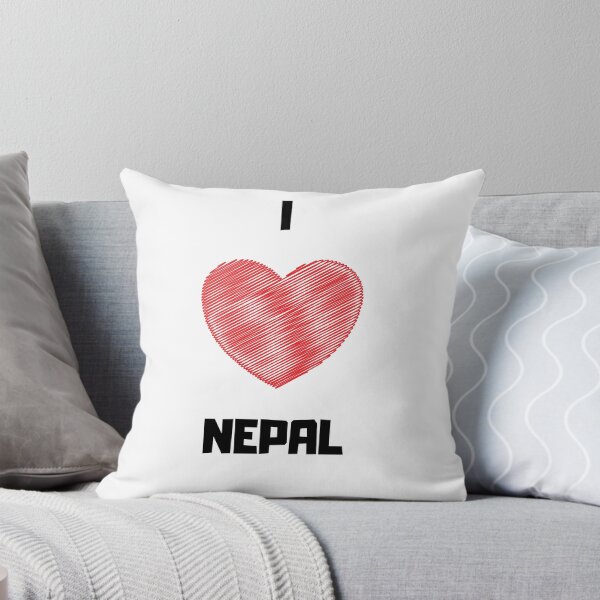 Item preview, I Love Nepal designed and sold by TextyQuotes.