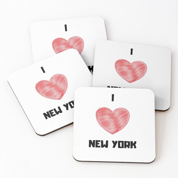 Item preview, I Love New York designed and sold by TextyQuotes.