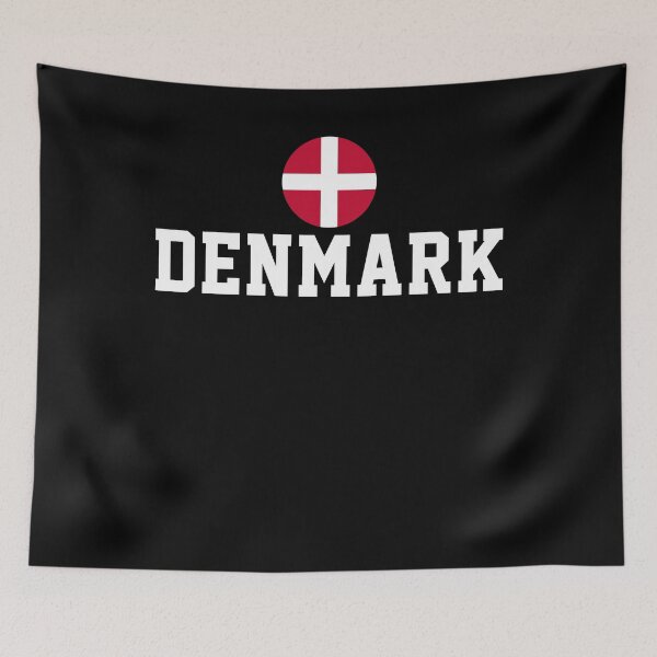 Item preview, Denmark Flag designed and sold by 4tomic.