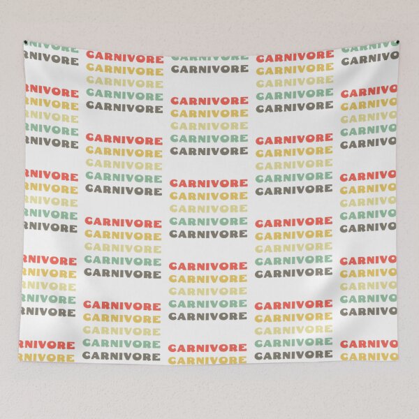 Item preview, Carnivore Diet Meat Keto RETRO designed and sold by BananaFactory.