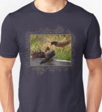 Lunch is Served to the Fourth Baby Barn Swallow Unisex T-Shirt