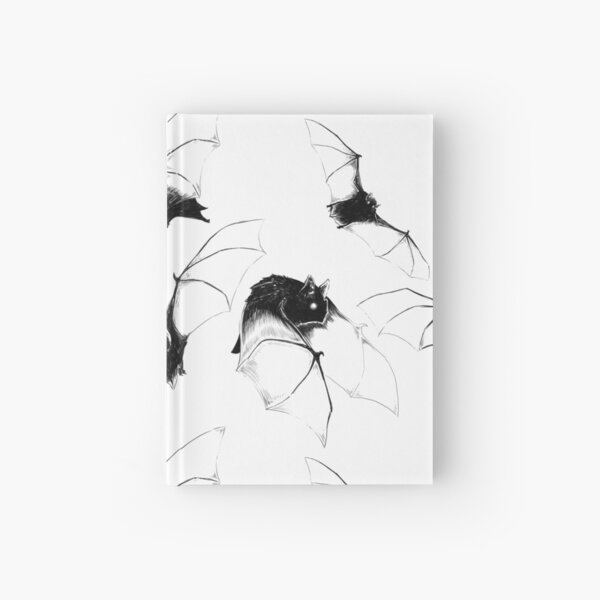 Vampire Bat pattern Hardcover Journal
