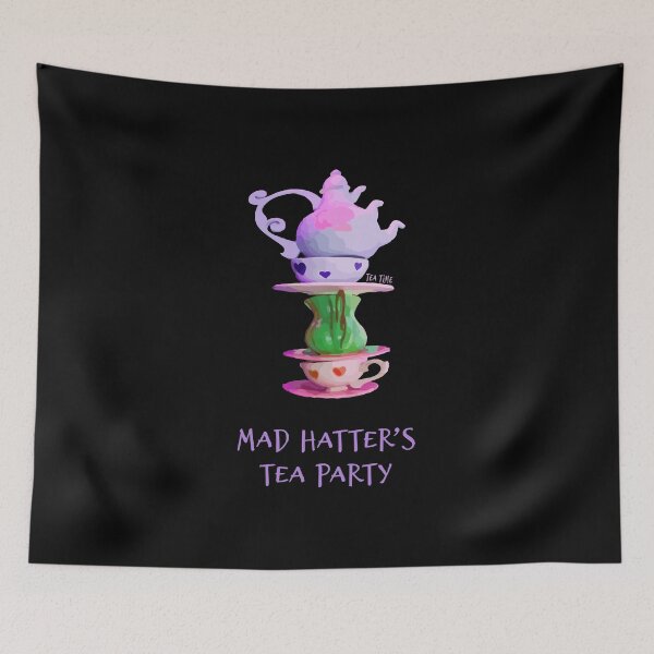 Item preview, Madd Hatters Tea Party - Stacked Cups designed and sold by KoolMoDee.
