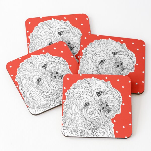 Item preview, Cockapoo Christmas Greeting designed and sold by Adam Regester.