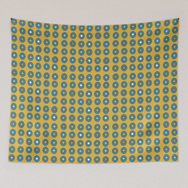 Item preview, Blue Dots Everywhere designed and sold by AxRiiseDesign.