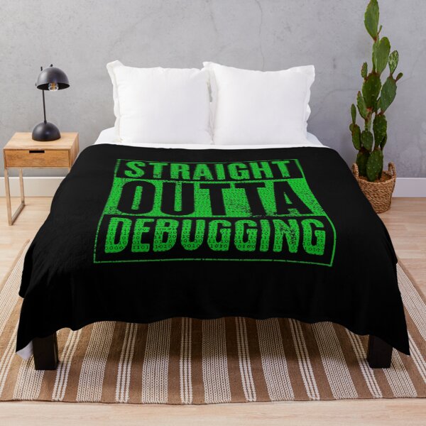 Item preview, Straight Outta Debugging Green designed and sold by KoolMoDee.