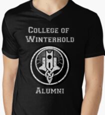 College of Winterhold Alumni Men's V-Neck T-Shirt