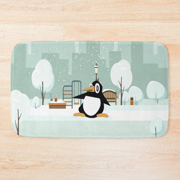 Item preview, Percius The Penguin In The City designed and sold by MclaughlinGifts.