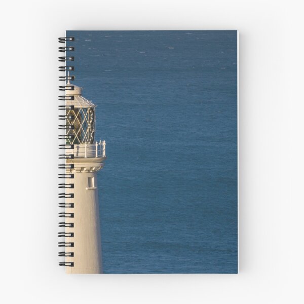 Item preview, Lighthouse tower and beacon with sea as copyspace. designed and sold by Andy Chisholm.