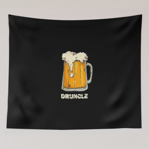Item preview, Druncle Beer Mug - Drunk Uncle designed and sold by KoolMoDee.