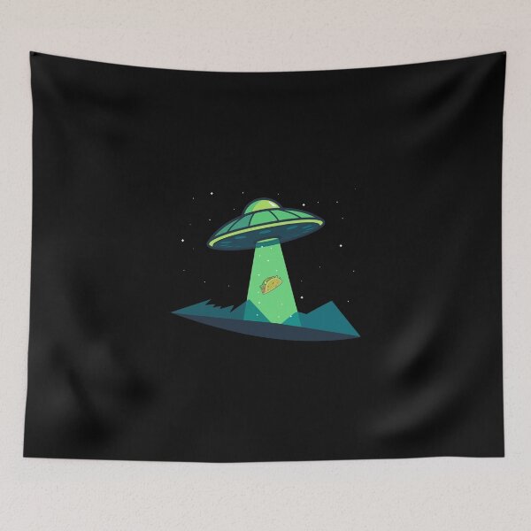 Artikelvorschau, Taco Abduction - Alien Tex-Mex Food entworfen und verkauft von KoolMoDee.