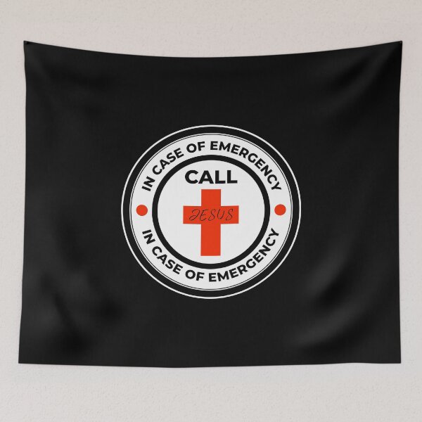 Item preview, In Case Of Emergency Call Jesus designed and sold by KoolMoDee.