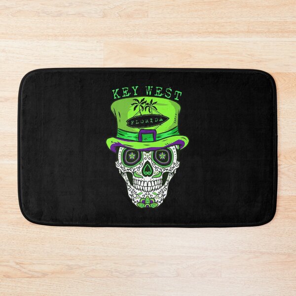 Item preview, Key West Sugar Skull Hat designed and sold by KoolMoDee.