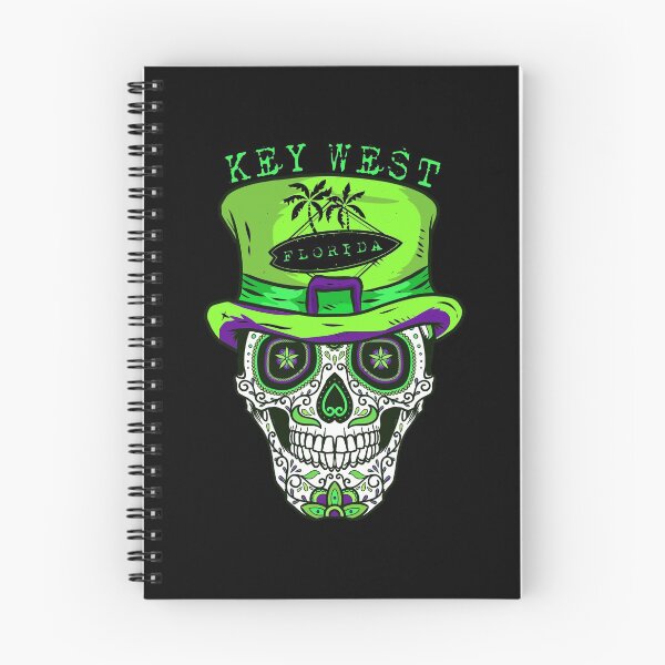 Item preview, Key West Sugar Skull Hat designed and sold by KoolMoDee.