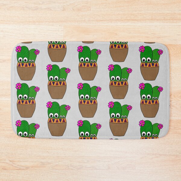 Item preview, Cute Cactus Design #257: Adorable Cacti With Flowers In Jar designed and sold by DreamCactus.