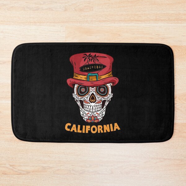 Item preview, California Sugar Skull Hat designed and sold by KoolMoDee.