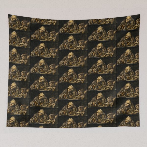 Item preview, Witches Vintage painting by Francisco de Goya  designed and sold by Vintage Designs +.