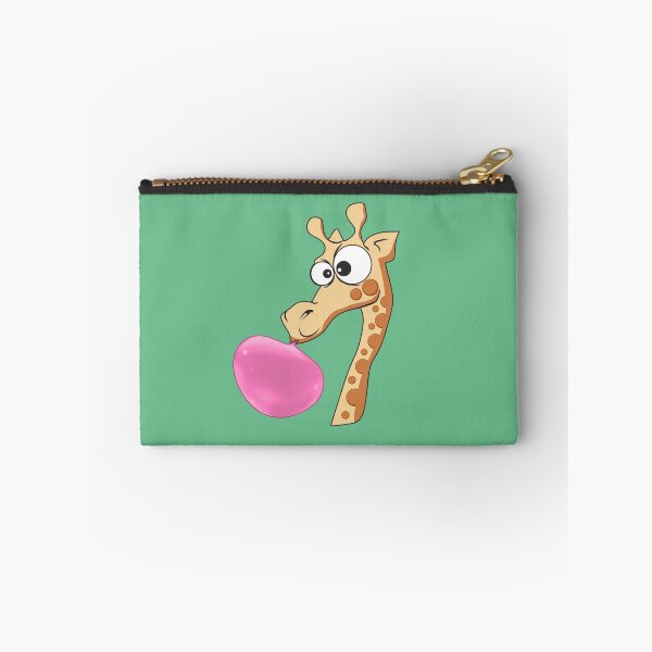 Item preview, Tall Giraffe Blowing Pink Bubble Gum  designed and sold by alenaz.