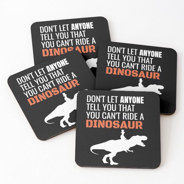 Item preview, funny man riding a dinosaur designed and sold by Tdork.