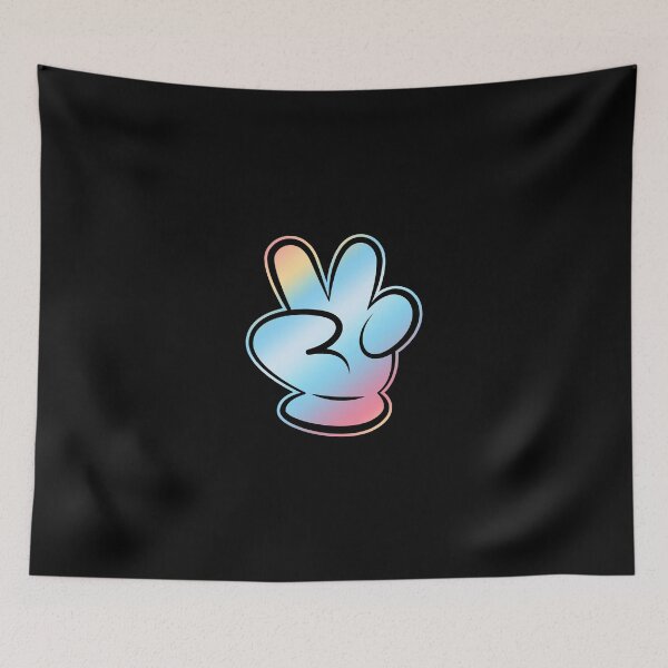 Item preview, Pastel Peace - Cartoon Hand designed and sold by KoolMoDee.