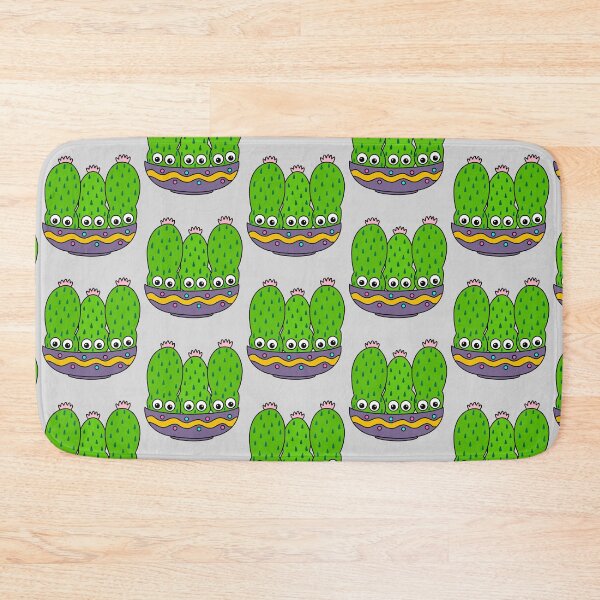 Item preview, Cute Cactus Design #266: Cacti Bunch In Pretty Bowl designed and sold by DreamCactus.