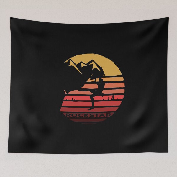 Item preview, Rockstar Mountain Climber Circle designed and sold by KoolMoDee.