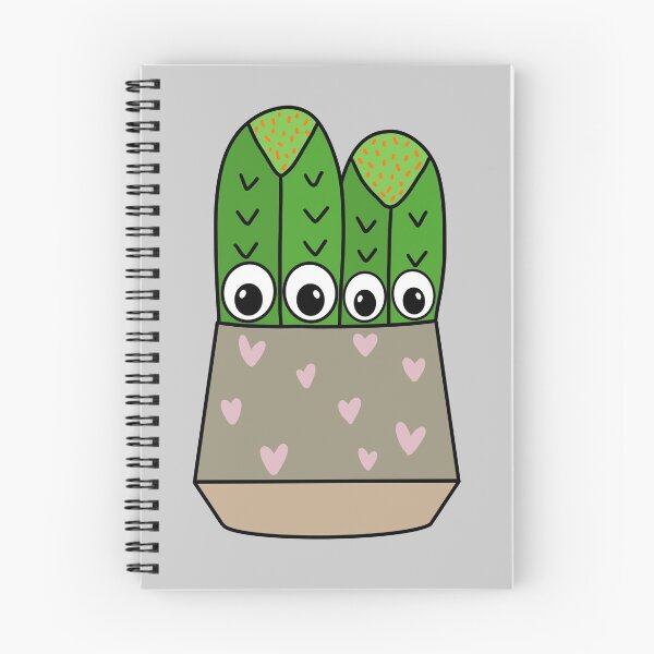 Artikelvorschau, Cute Cactus Design #268: Cacti In Soft Hearts Pot entworfen und verkauft von DreamCactus.