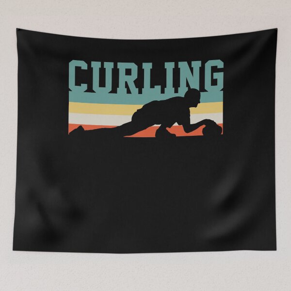 Item preview, Curling designed and sold by 4tomic.