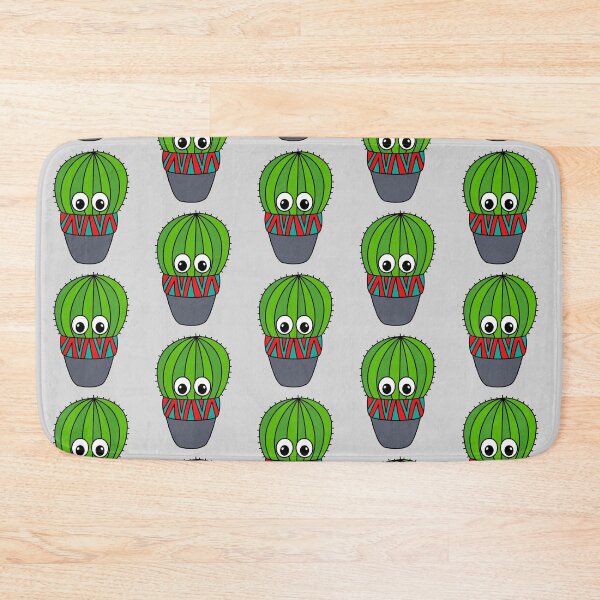 Item preview, Cute Cactus Design #271: Cactus In Painted Pot designed and sold by DreamCactus.