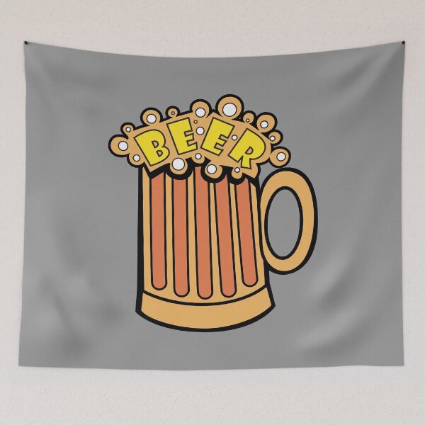 Item preview, Foamy Beer Mug designed and sold by MonkeyBusinessC.