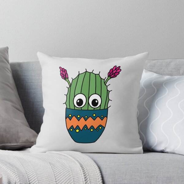 Artikelvorschau, Cute Cactus Design #274: Cactus With Pretty Blooms entworfen und verkauft von DreamCactus.